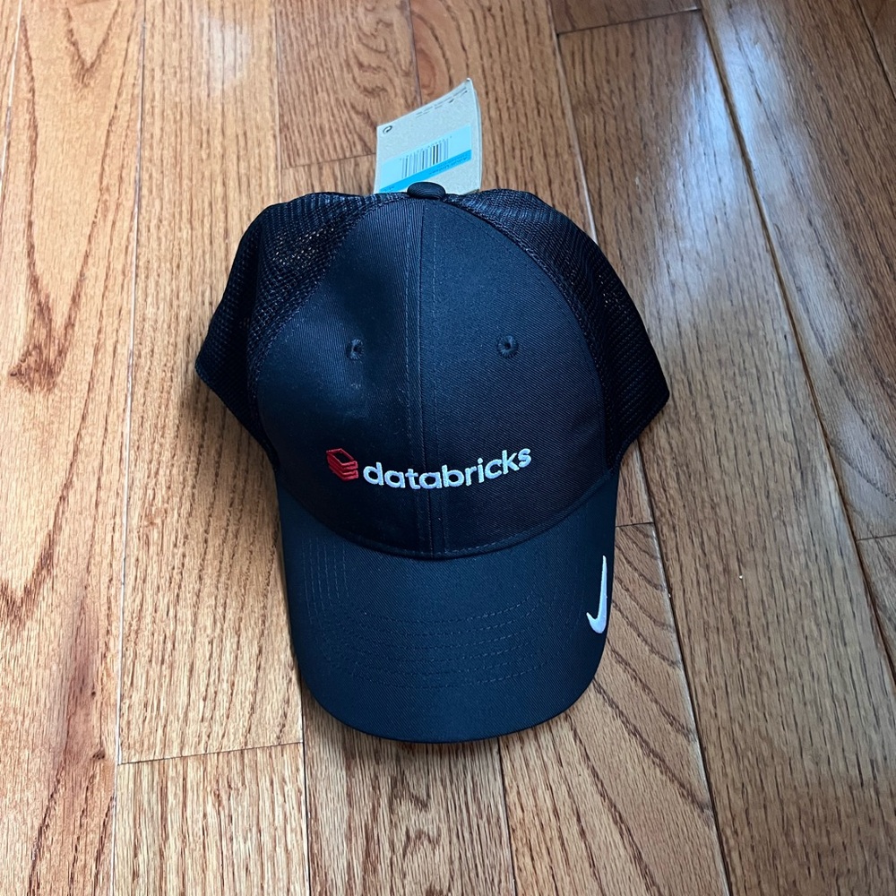 Nike Black Mesh Cap New with Tags